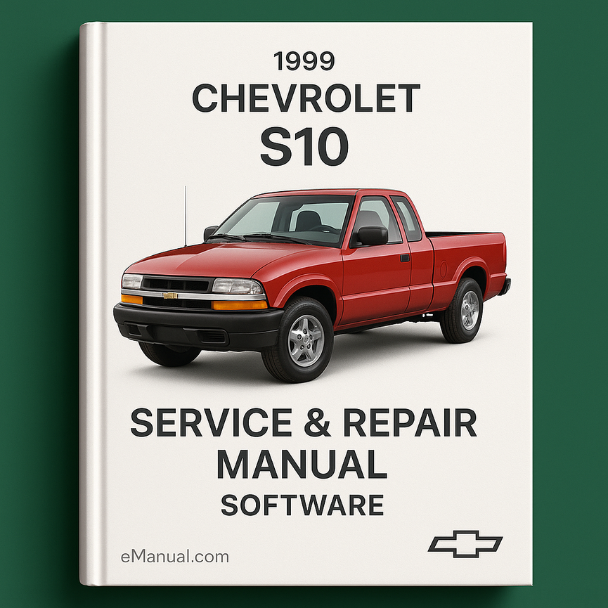 1999 Chevrolet S10 Service & Repair Manual Software