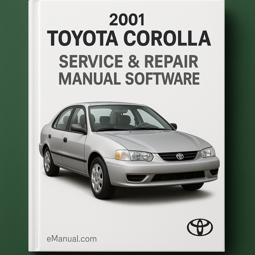 2001 Toyota Corolla Service & Repair Manual Software