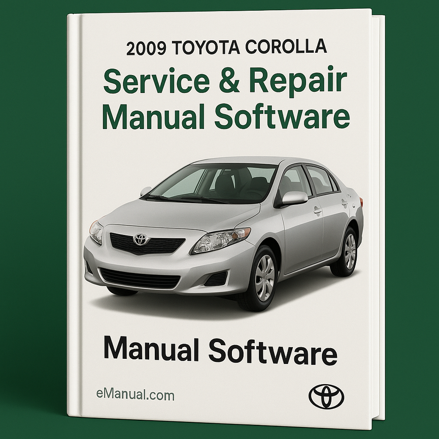 2009 Toyota Corolla Service & Repair Manual Software