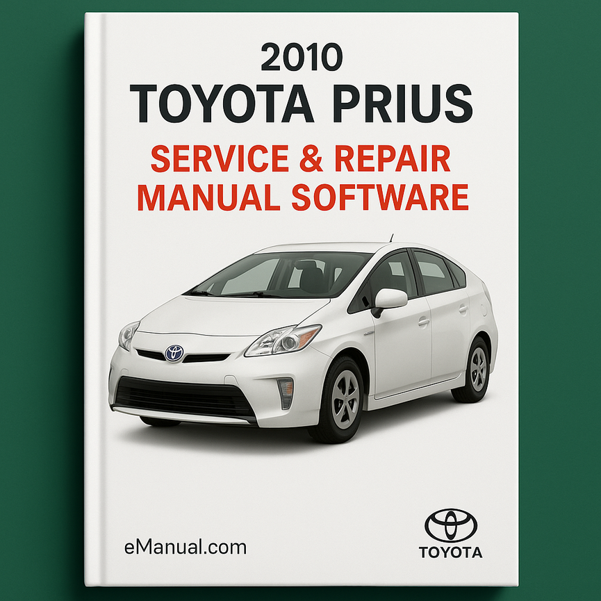 2010 Toyota Prius Service & Repair Manual Software