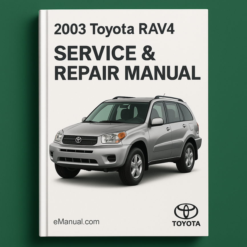 2003 Toyota RAV4 Service & Repair Manual Software