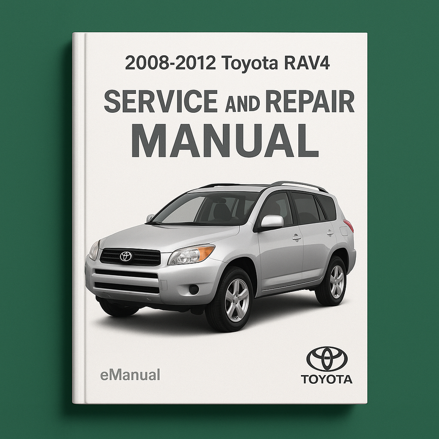 2007 Toyota RAV4 Service & Repair Manual Software