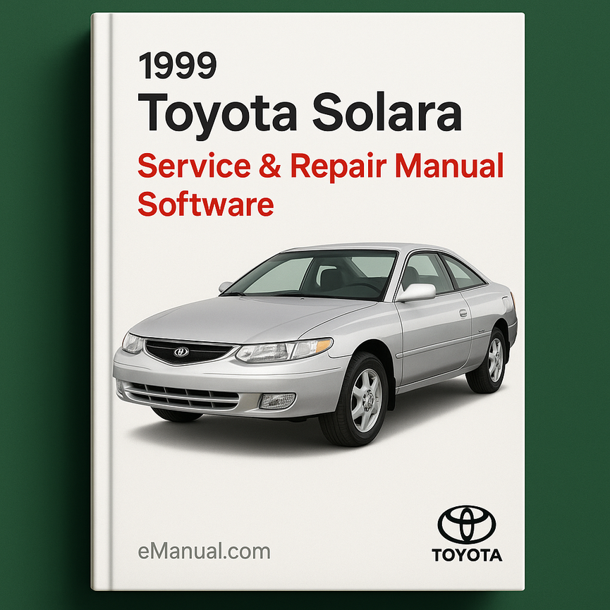 1999 Toyota Solara Service & Repair Manual Software