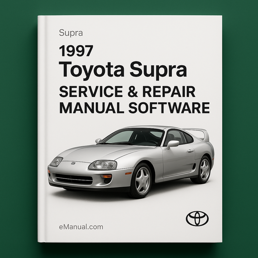 1997 Toyota Supra Service & Repair Manual Software