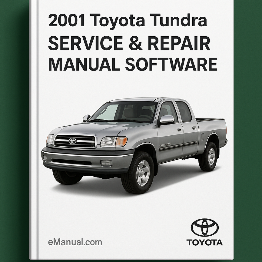 2001 Toyota Tundra Service & Repair Manual Software