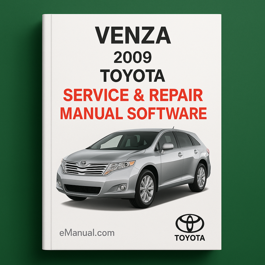 2009 Toyota Venza Service & Repair Manual Software
