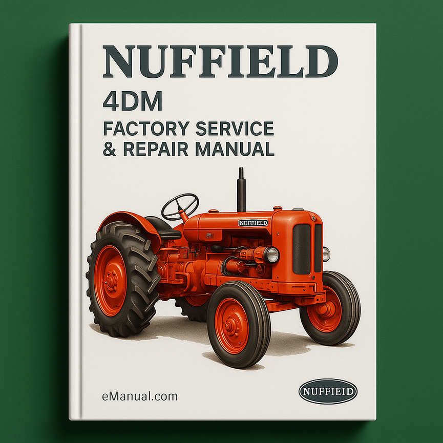Nuffield 4DM Factory Service Repair Manual