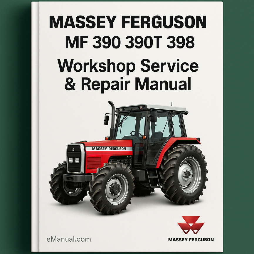 Massey Ferguson MF 390 390t 398 Workshop Service Repair Manual