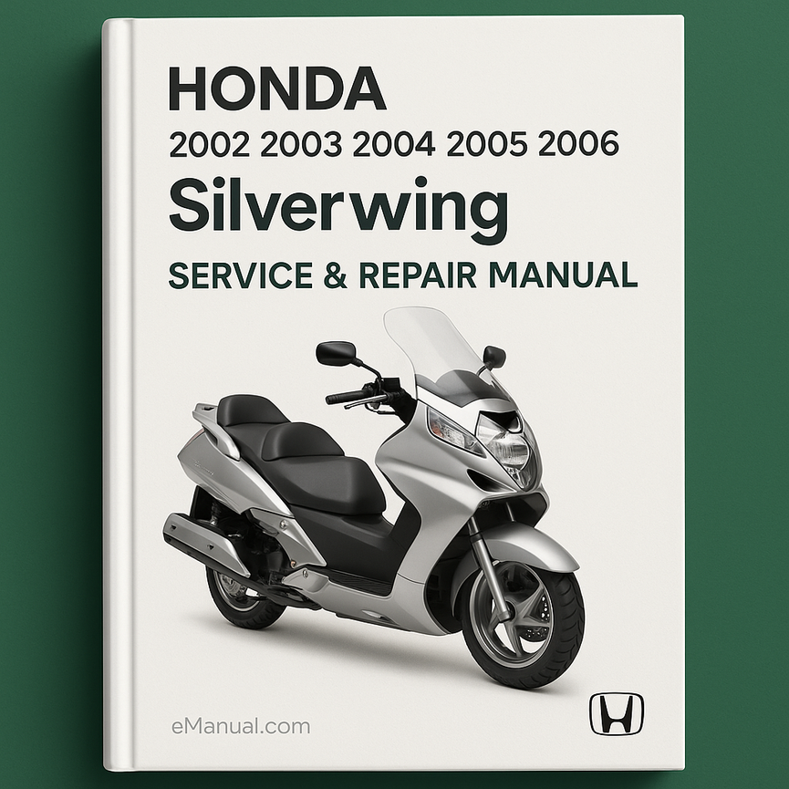 Honda 2002 2003 2004 2005 2006 Silverwing Service Repair Manual