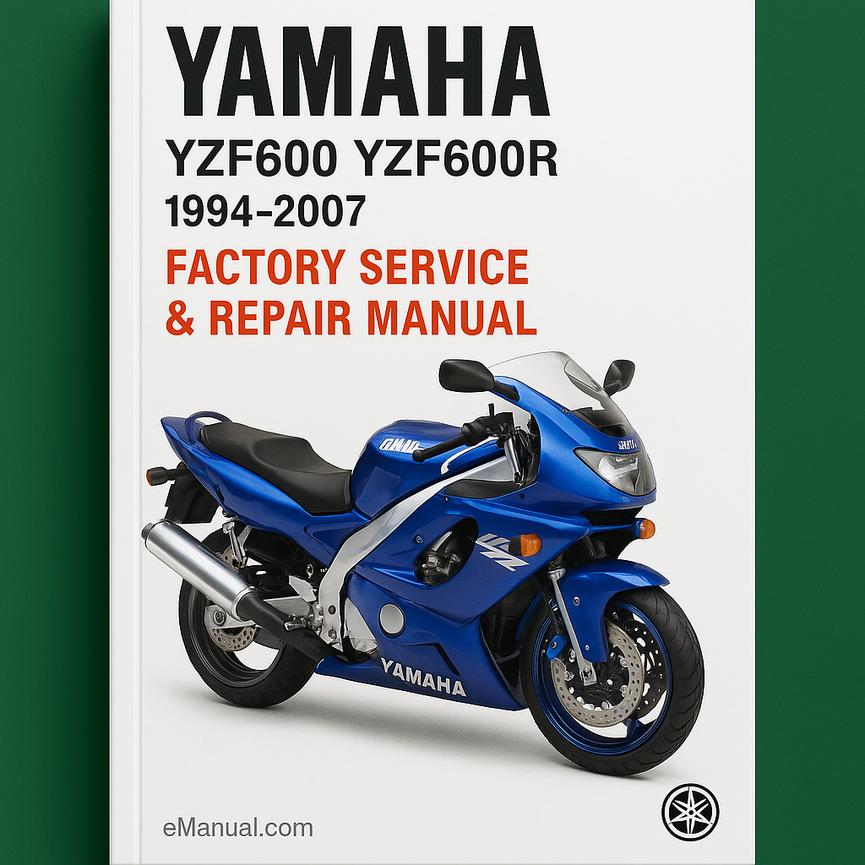 Yamaha YZF600 YZF600R 1994-2007 Factory Service Repair Manual