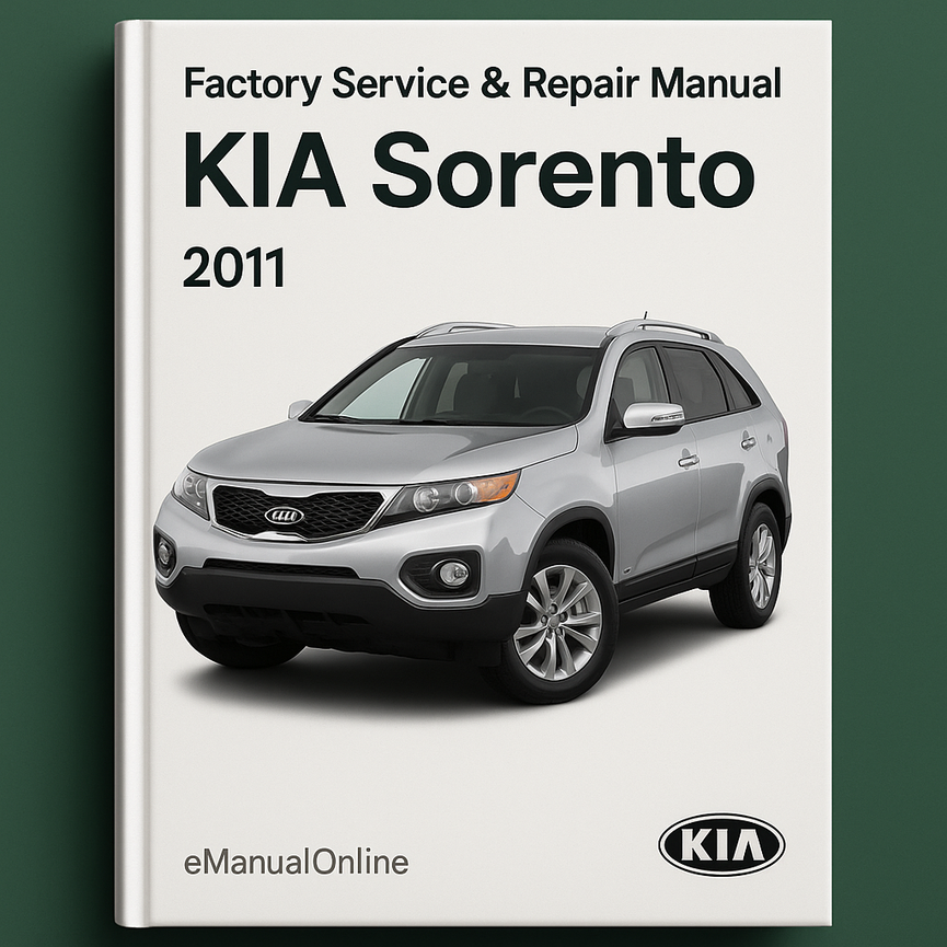 KIA Sorento 2011 Factory Service Repair Manual