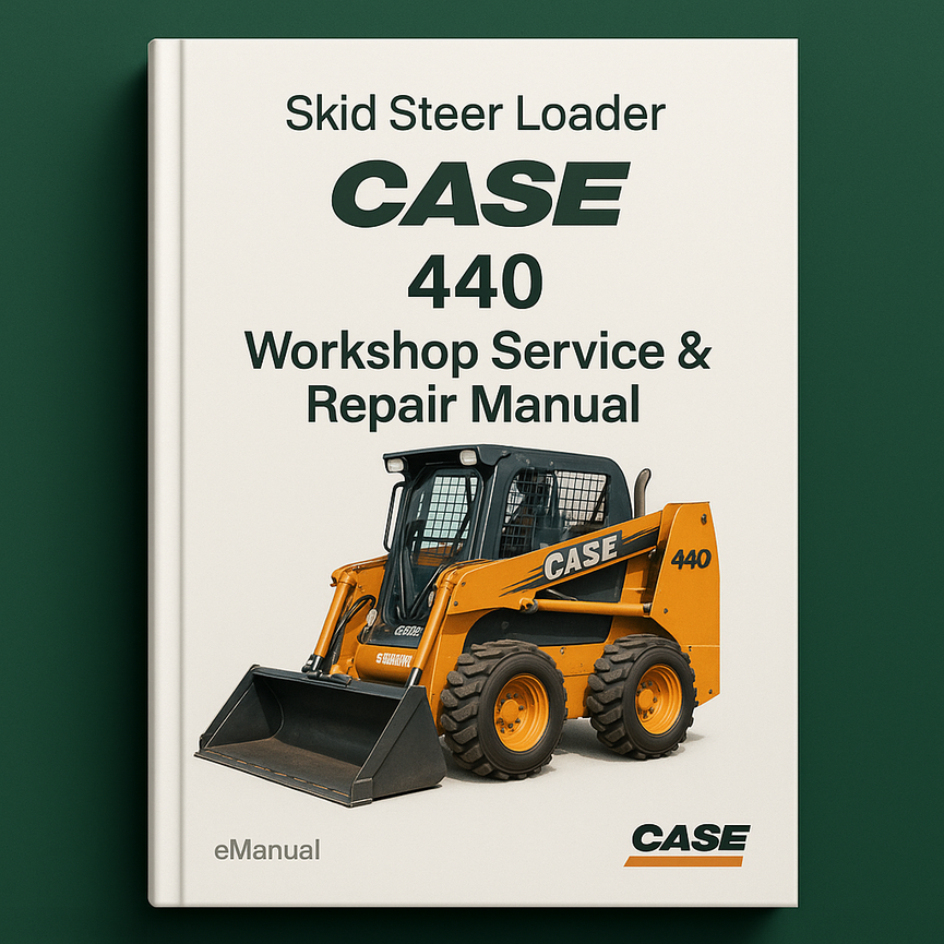 Case Skid steer loader 440 Workshop Service Repair Manual