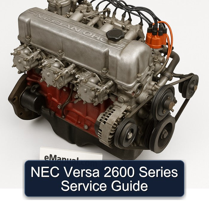 Datsun L Series & Z NEC Versa 2600 Service Repair Workshop Manual PDF