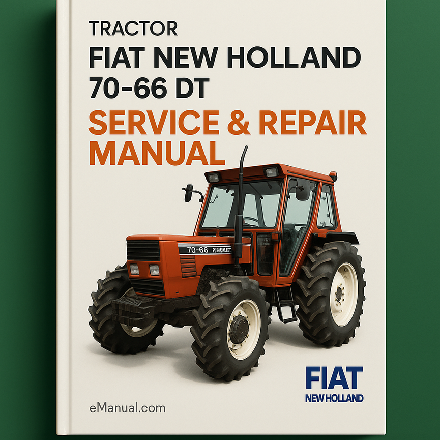 FIAT New Holland 70-66 DT Tractor Service Repair Manual