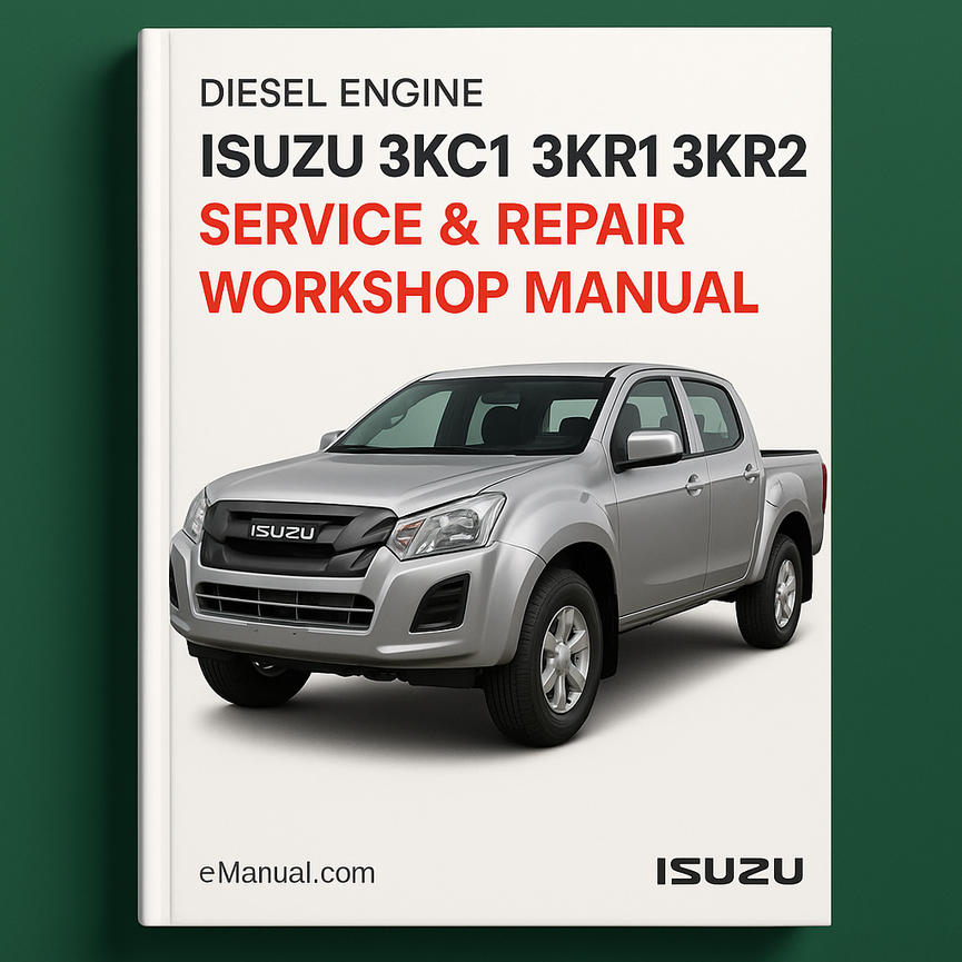 Isuzu 3KC1 3KR1 3KR2 Diesel Engine Service Repair Workshop Manual Pdf