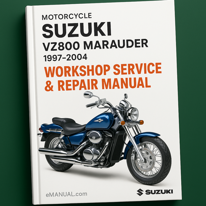 Suzuki Vz800 Marauder 1997-2004 Workshop Service Repair Manual