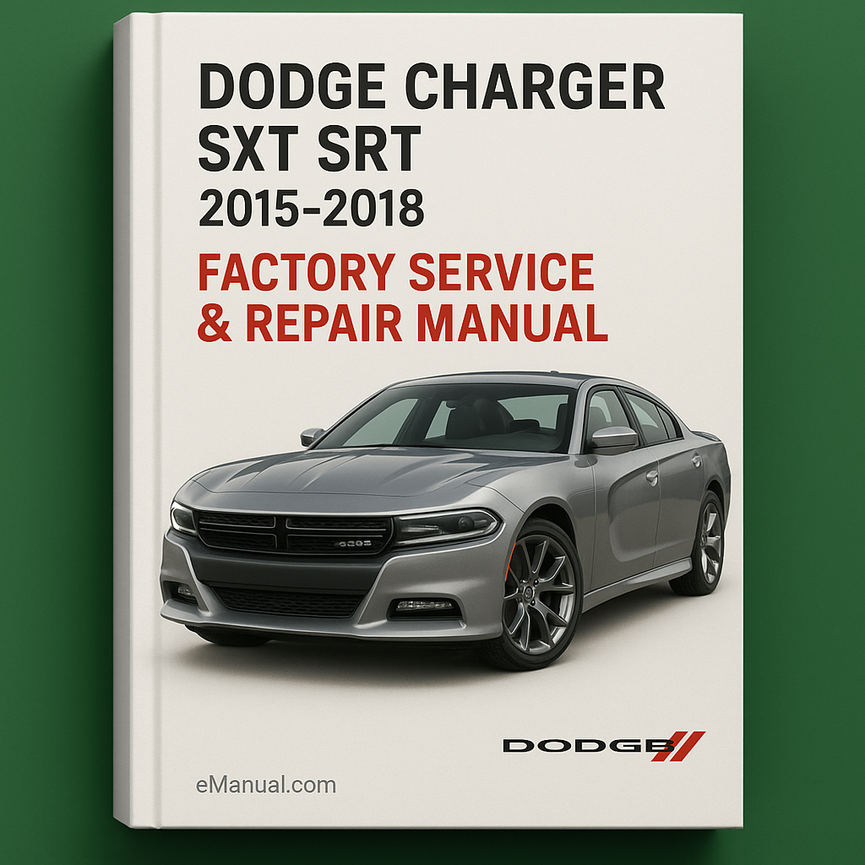 Dodge Charger SXT SRT 2015-2018 Factory Service Repair Manual