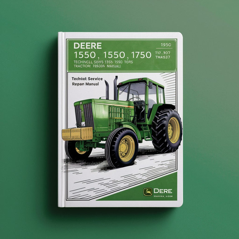 Deere 1350 1550 1750 1850 1850N 1950 1950N Tractors Technical Service Repair Manual (tm4437)