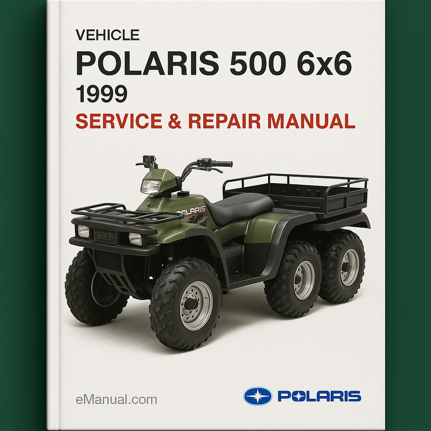 Polaris 500 6x6 1999 Service Repair Manual