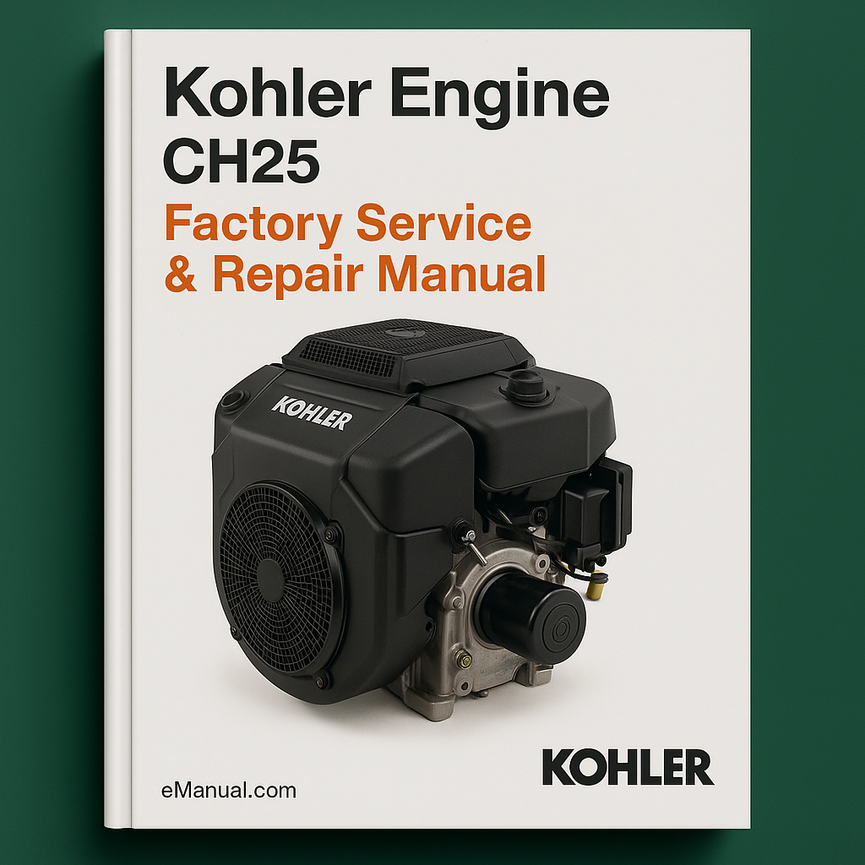 Kohler Engine CH25 Factory Service Repair Manual