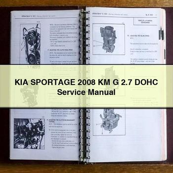KIA SPORTAGE 2008 KM G 2.7 DOHC Service Repair Manual