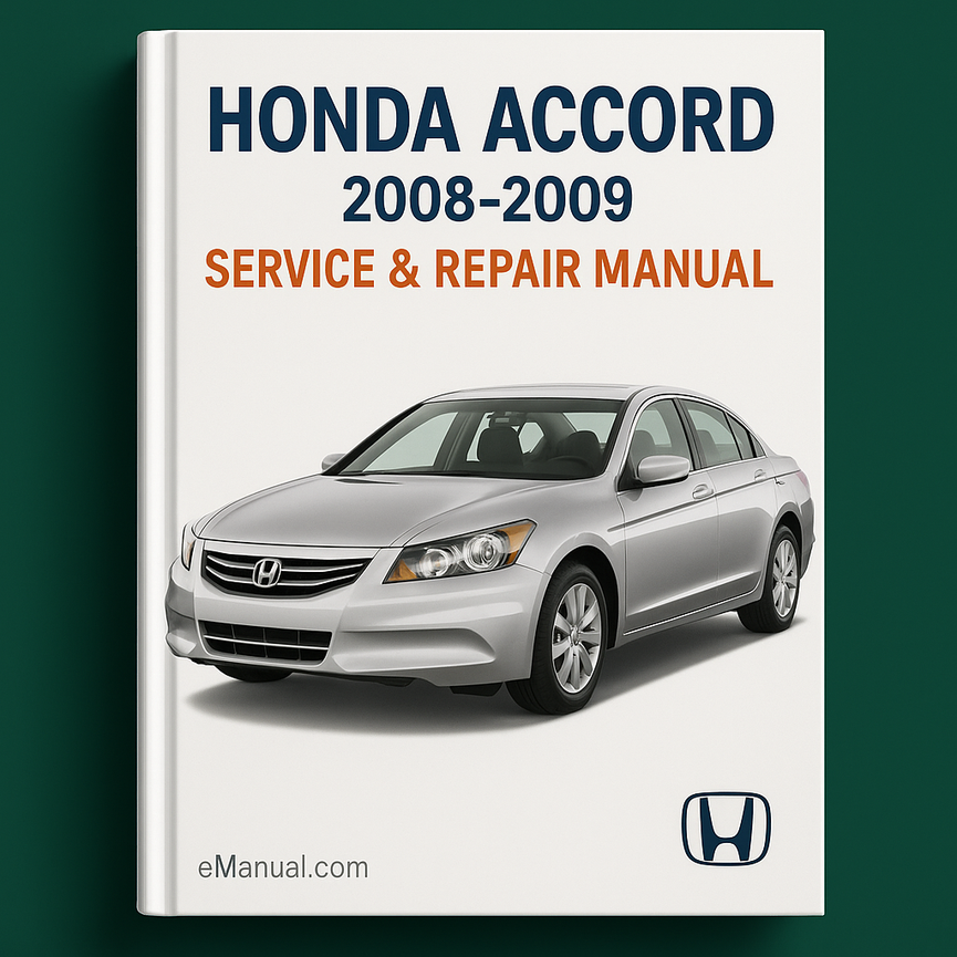 Honda Accord Service Repair Manual 2008-2009