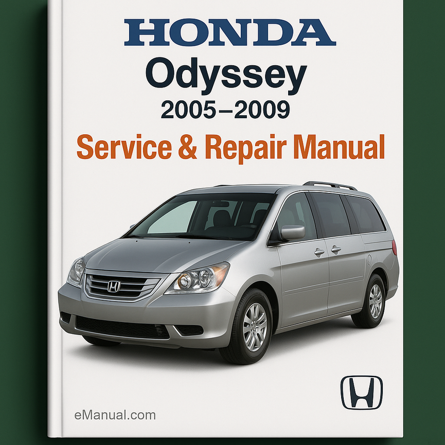 Honda Odyssey Service Repair Manual 2005-2009