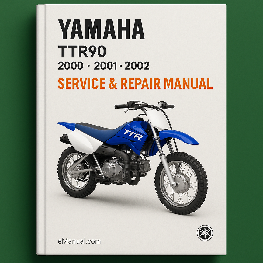 Yamaha TTR90 Service Repair Manual 2000 2001 2002 MULTI