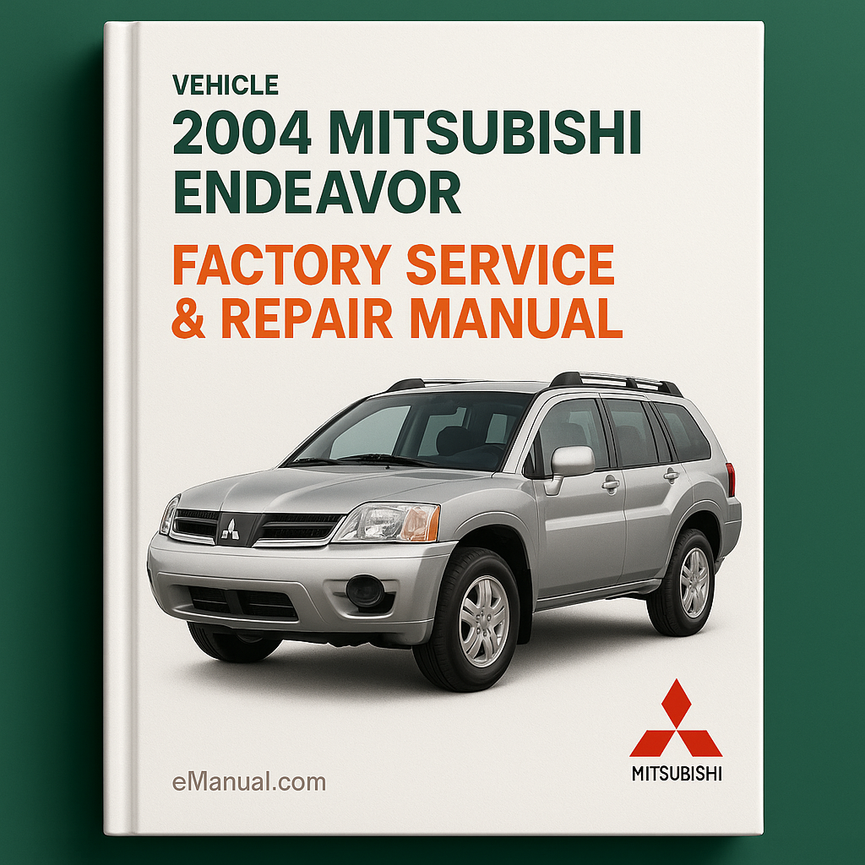 2004 Mitsubishi Endeavor Factory Service Repair Manual