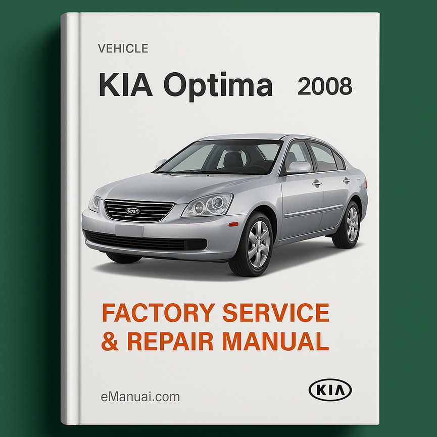 KIA Optima 2008 Factory Service Repair Manual