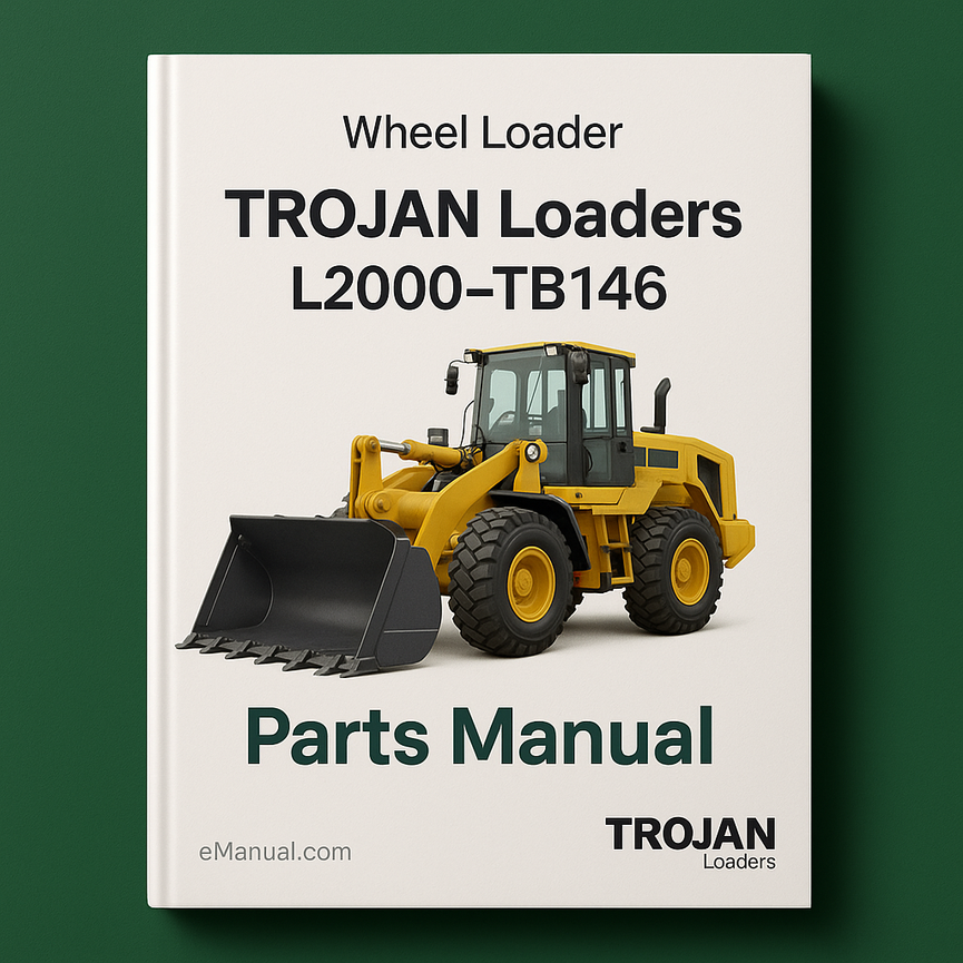 TROJAN LoaderS L2000-TB146 Parts Manual