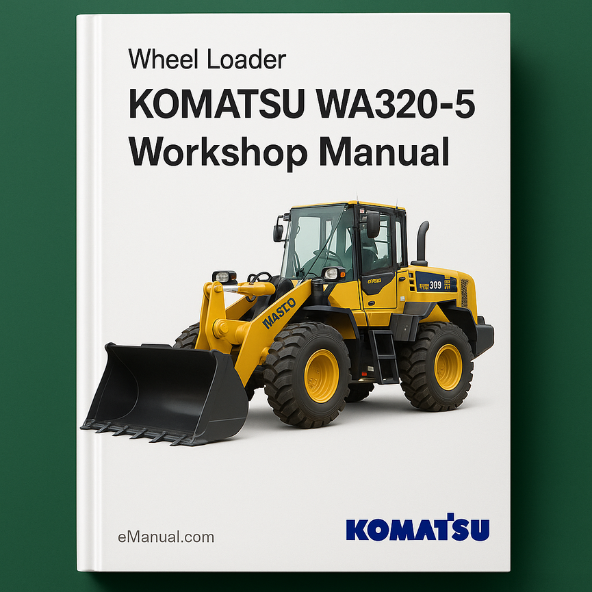 Komatsu WA320 5 Workshop Manual