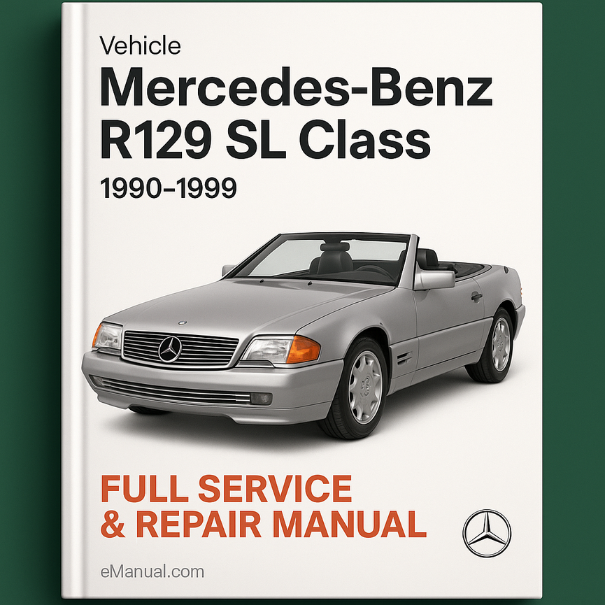Mercedes Benz R129 SL Class Full Service & Repair Manual 1990-1999