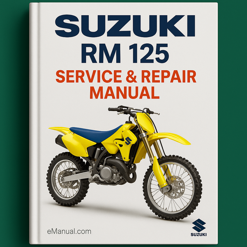 Suzuki RM 125 Service Repair Manual