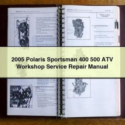 2005 Polaris Sportsman 400 500 ATV Workshop Service Repair Manual