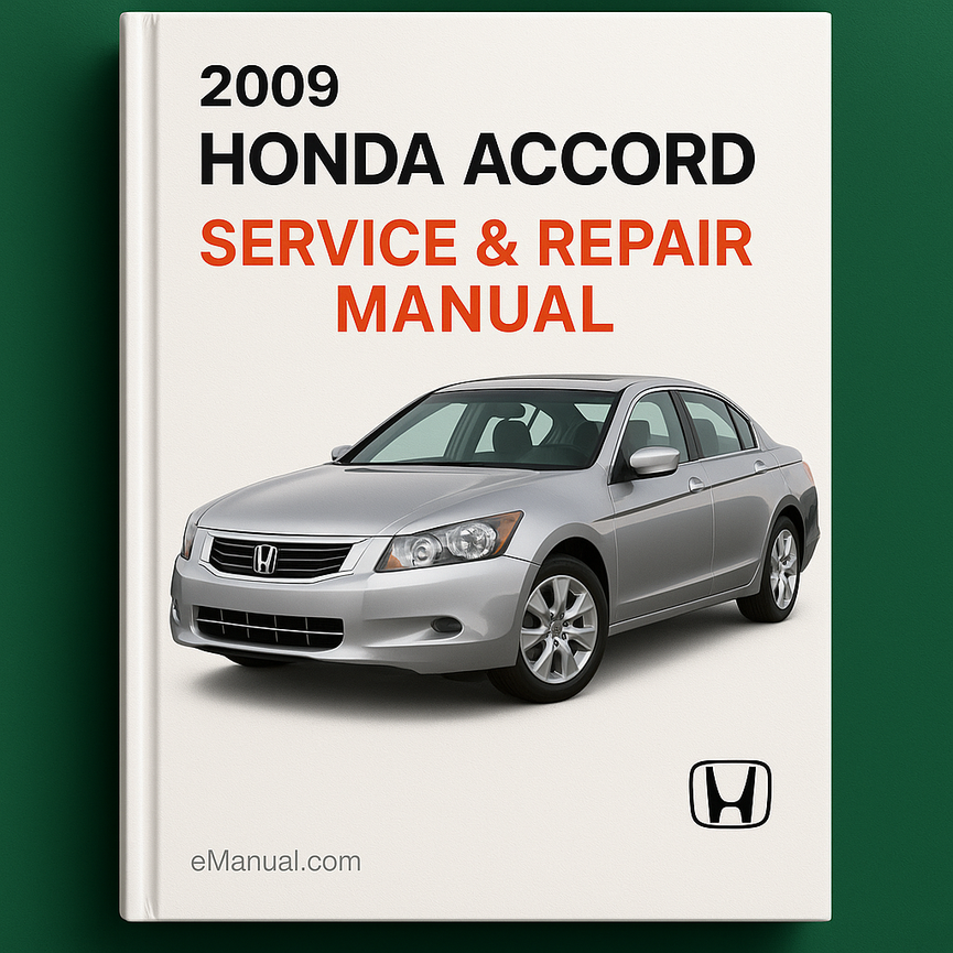 2009 Honda Accord Service & Repair Manual