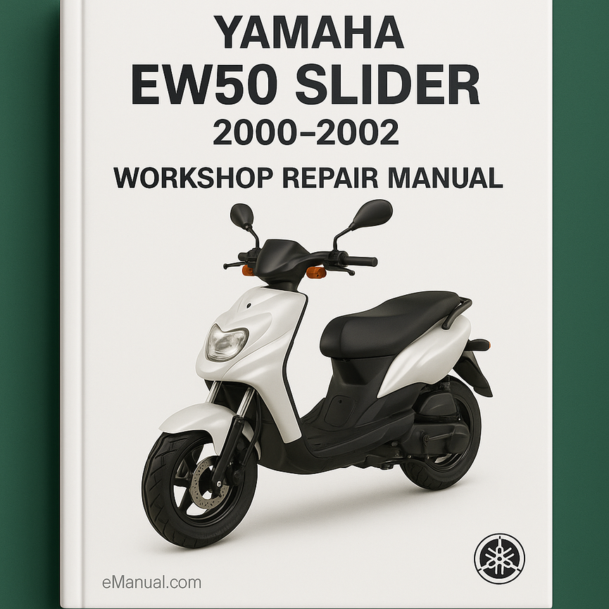 Yamaha EW50 Slider 2000-2002 Workshop Repair Manual