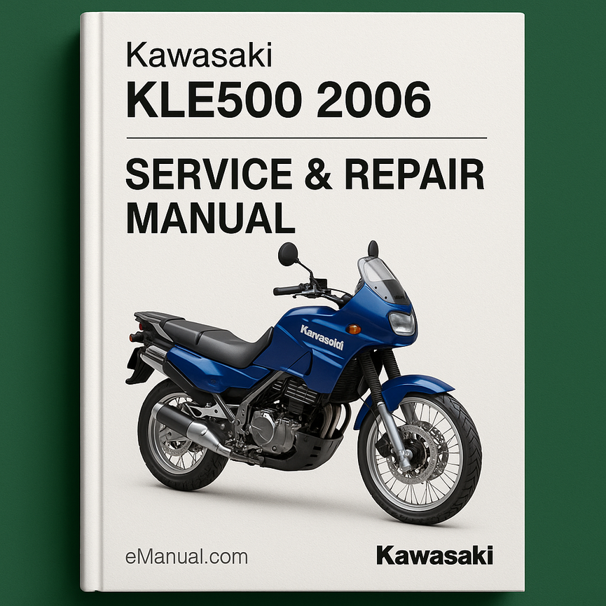 Kawasaki KLE500 2006 Service Repair Manual