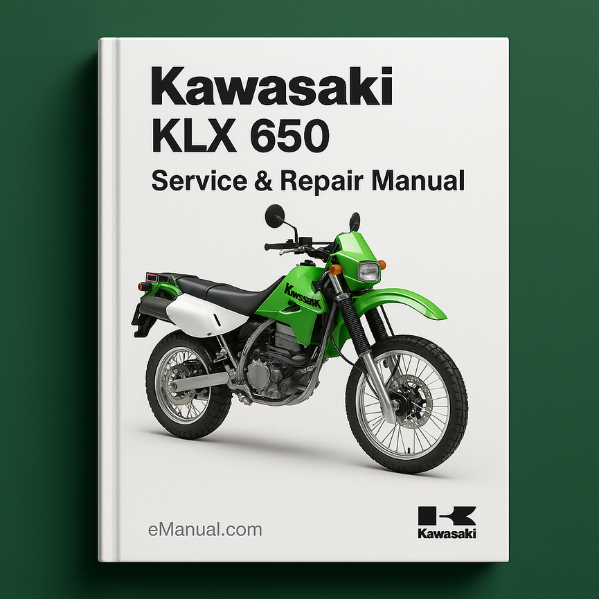 Kawasaki KLX 650 Service Repair Manual