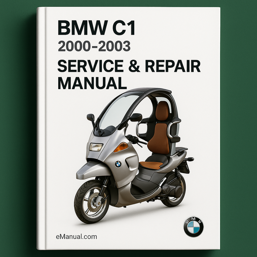 BMW C1 2000-2003 Service Repair Manual