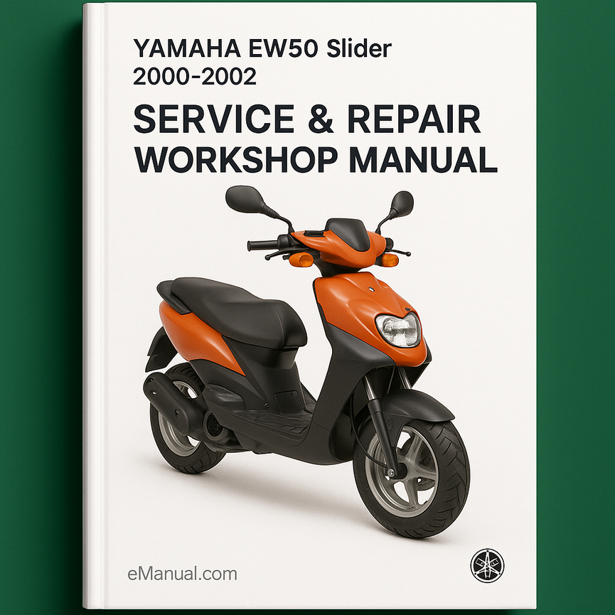 Yamaha EW50 Slider 2000-2002 Service Repair Workshop Manual