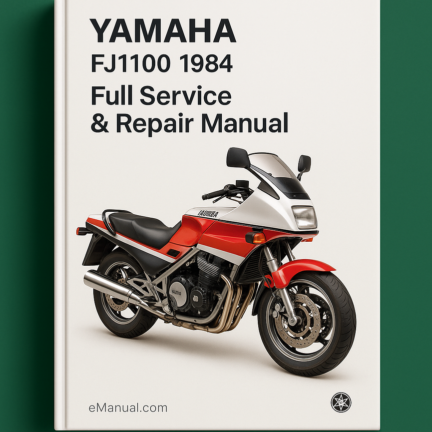 Yamaha FJ1100 1984 Full Service Repair Manual