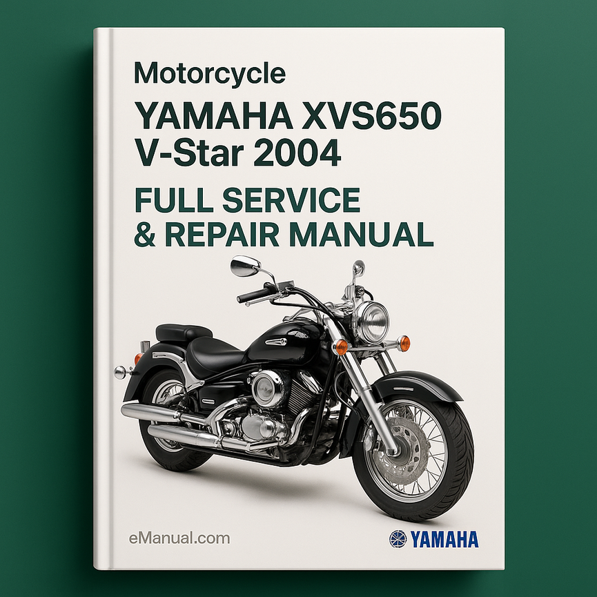 Yamaha XVS650 V-Star 2004 Full Service Repair Manual