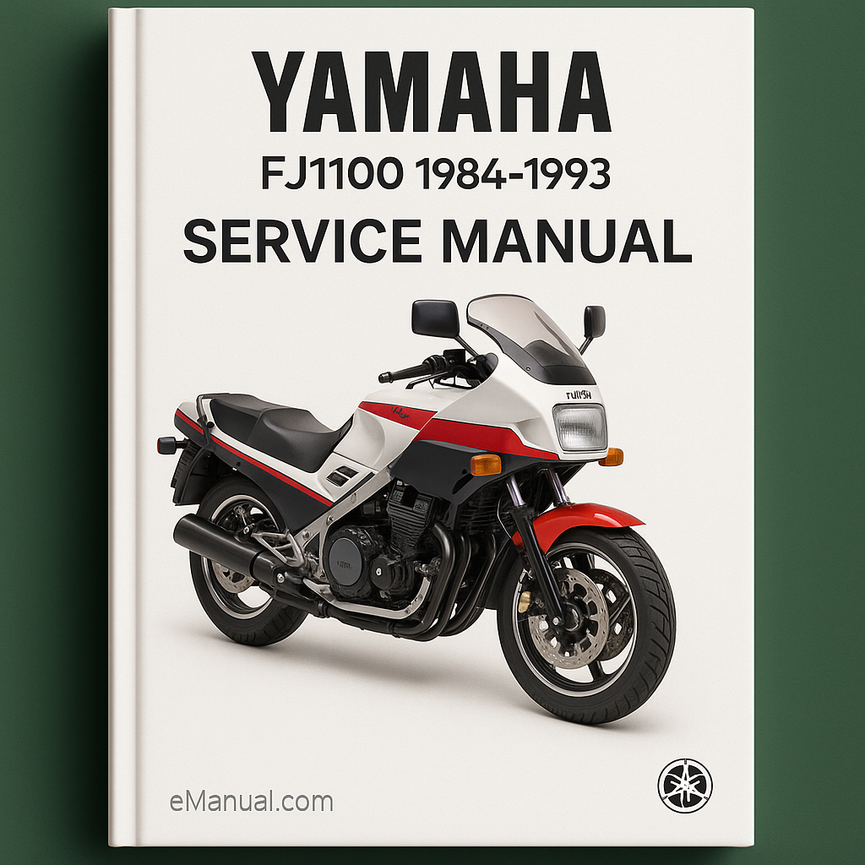 Yamaha FJ1100 1984-1993 WSM Service Manual Repair
