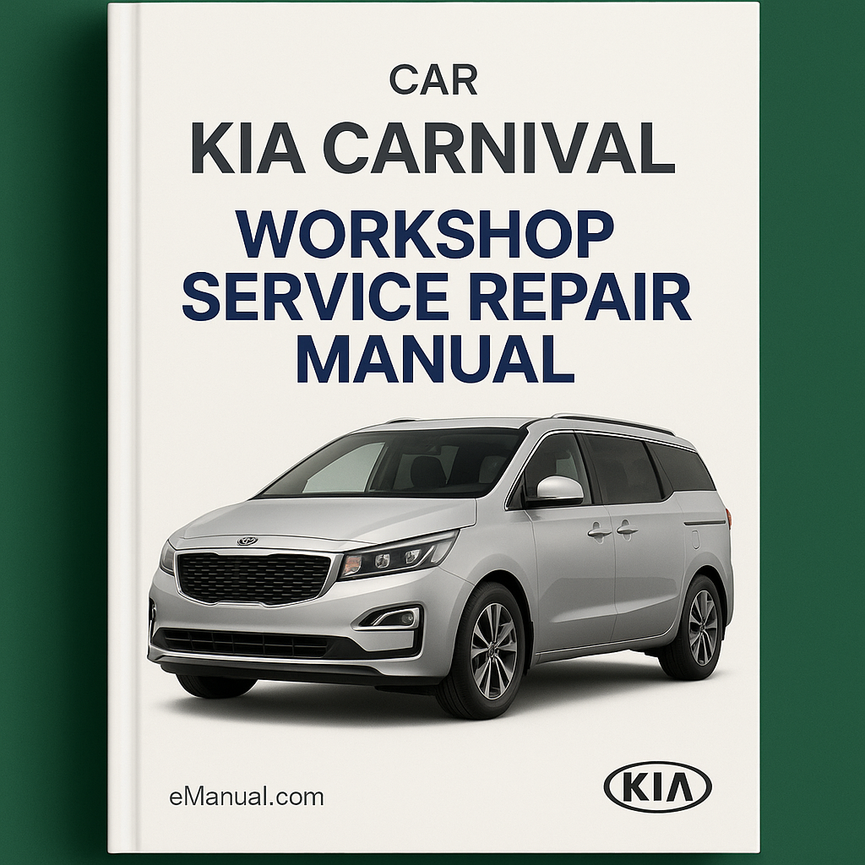 Kia Carnival 2016 Workshop Service Repair Manual