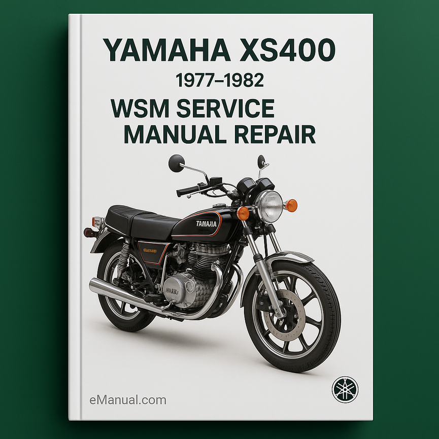 Yamaha XS400 1977-1982 WSM Service Manual Repair