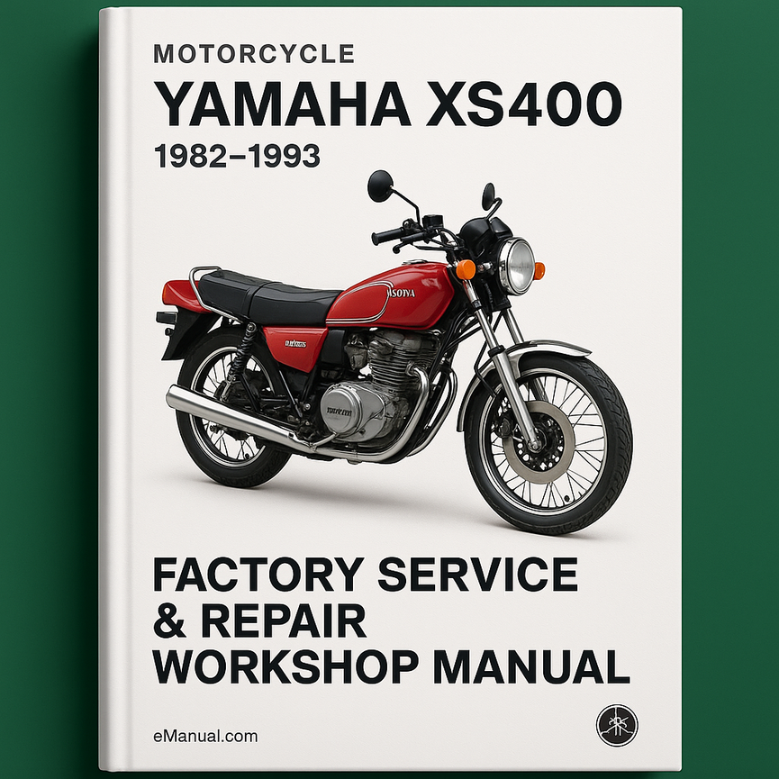 Yamaha XS400 Motorcycle 1982-1993 Factory Service Repair Workshop Manual