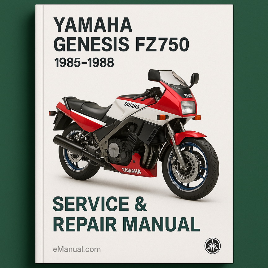 Yamaha Genesis FZ750 1985-1988 Service Repair Manual