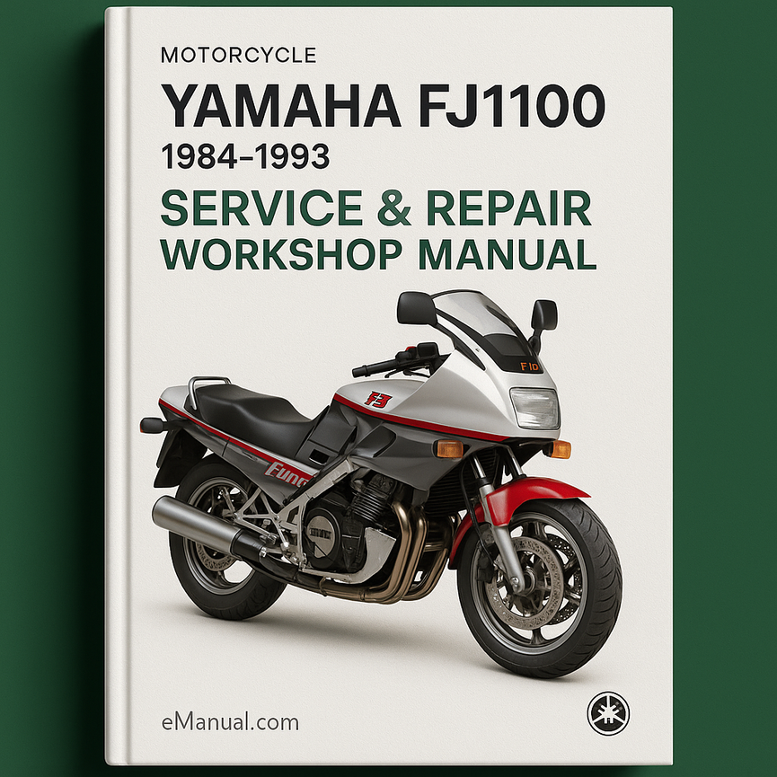 Yamaha FJ1100 1984-1993 Service Repair Workshop Manual