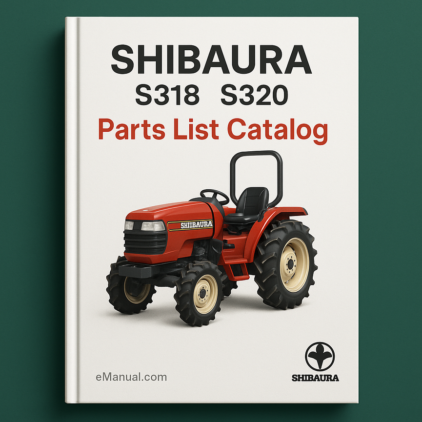 Shibaura S318 S320 Parts List Catalog